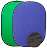Chroma key roheline-sinine